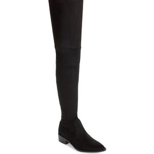Steve Madden black thigh high boots